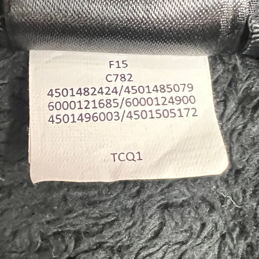 The North Face Sweater Womens Medium Black Full Zip‎ Fuzzy Adjustable Waist - Picture 11 of 14